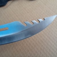Голям ловджииски нож с калъф-красавец, снимка 9 - Ножове - 34836412