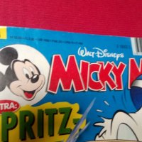 Комикси Мики Маус - Micky Maus на бългърски и немски списания 2бр., снимка 4 - Други - 35971796
