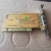 PCI 3-Port 1394 FireWire Adapter Card Q-TEC 510F VER:4.6, снимка 8 - Мрежови адаптери - 42711942