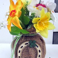 Пролетни цветя в зебло, снимка 2 - Подаръци за жени - 39852027