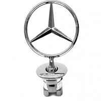 Емблема за Mercedes - Silver - Мерник за Мерцедес, снимка 2 - Аксесоари и консумативи - 39090849