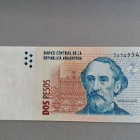 Банкнота - Аржентина - 2 песо UNC, снимка 1 - Нумизматика и бонистика - 41974855