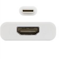 Преходник Адаптер от USB Type C Мъжко към HDMI Женско VCom SS001186 Adapter USB Type C/HDMI, снимка 3 - Кабели и адаптери - 33988197