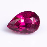 Рубелит розов турмалин 0.71ct капковидна шлифовка, снимка 1 - Други - 41067204