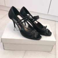 Италиански елегантни обувки от естествена кожа с каишки Carlo Venti, 39 номер, снимка 1 - Дамски елегантни обувки - 28079813