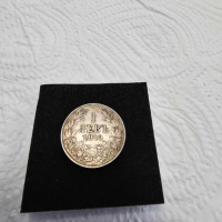 Сребърна монета 1лв 1910г, снимка 1 - Нумизматика и бонистика - 44732043