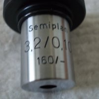 Обектив Semiplan 3.2/0.10 микроскоп Carl Zeiss, снимка 2 - Медицинска апаратура - 41761598