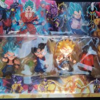 Dragonball Dragon ball 7 бр пластмасови фигурки играчки за игра и украса торта, снимка 1 - Фигурки - 41897027