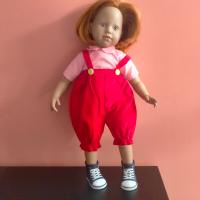 Колекционерска кукла Brigitte Paetsch Zapf Creation 2001 48 см, снимка 5 - Колекции - 44827974