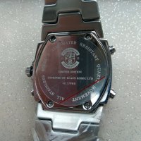 Hibernian Edinburgh - чисто нов английски дизайнерски аналогово-дигитален часовник, снимка 12 - Мъжки - 28844261