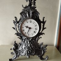 ретро каминен часовник в стил рококо, снимка 2 - Други ценни предмети - 41575809