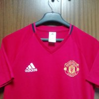 Manchester United Adidas оригинална памучна тениска фланелка Манчесътр Юнайтед Размер М , снимка 3 - Тениски - 41523067