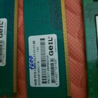 RAM памет DDR3 4GB 1333-1600 за настолен компютър, снимка 2 - RAM памет - 41499740