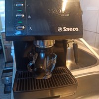 Кафе машина Саеко Magic с ръкохватка с крема диск, италианска, работи отлично и прави хубаво кафе с , снимка 4 - Кафемашини - 39173761