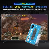 Kinhank Super Console ретро игри 500 ГБ,110 000 ретро видео игри за PS3/PS2/PSP/SEGA SATURN/WII/WIIU, снимка 2 - Други игри и конзоли - 40890266