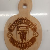 Дъска с логото на Манчестър Юнайтед/Manchester United, снимка 1 - Аксесоари за кухня - 44390256