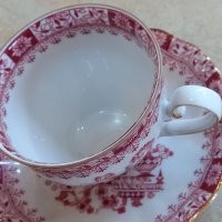 Немска порцеланова чаша за кафе с чинийка , снимка 9 - Чаши - 35666817
