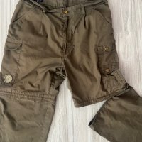 FJALLRAVEN- мъжки панталон 2в1 за лов риболов и туризъм размер М, снимка 6 - Екипировка - 41374443