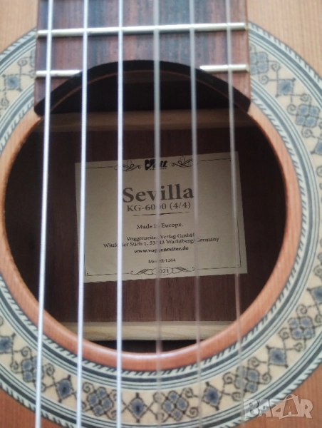 Нова класическа китара"Kremona Sevilla"., снимка 1