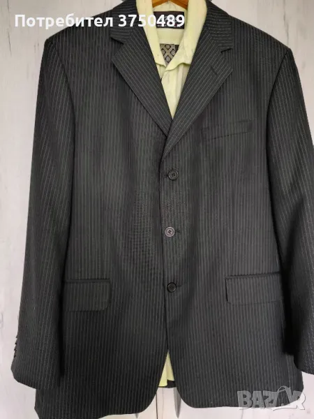 Мъжки костюм +риза + две вратовръзка, снимка 1
