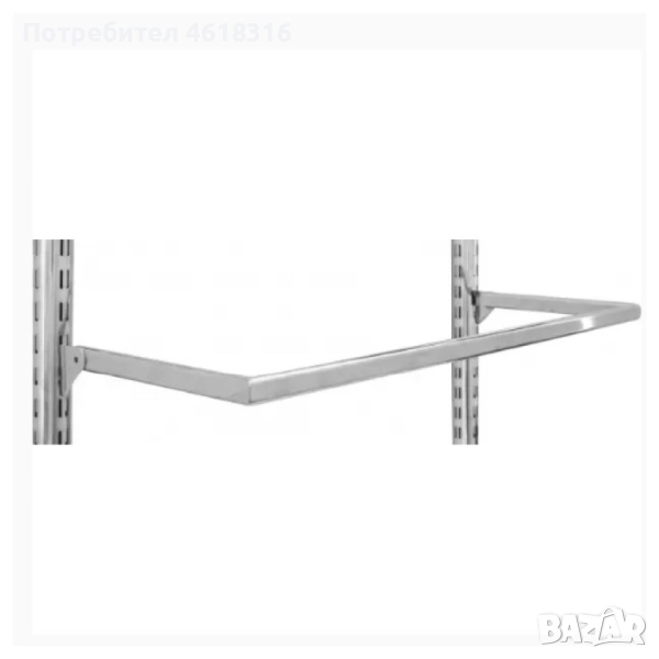 П образна тръба за рондо и колона коник L 900mm, снимка 1