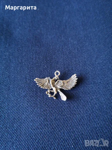 Висулка феникс, обеци водно конче, снимка 1