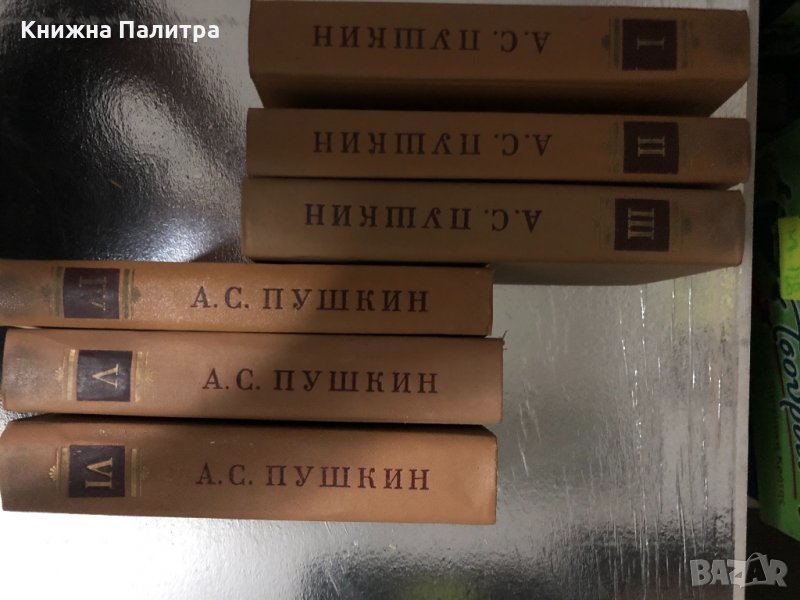А. С. Пушкин Полное собрание сочинений 10 томах/т.1-т.6/, снимка 1