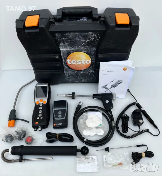 TESTO 330-2 LL - Газ анализатор пълен комплект отличен! , снимка 1