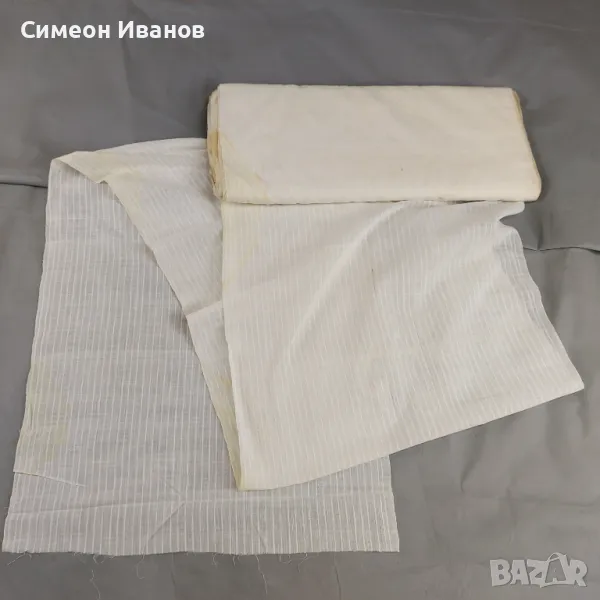 Топче кенар за кърпи ризи плат памучно платно 18м 49см B0162, снимка 1