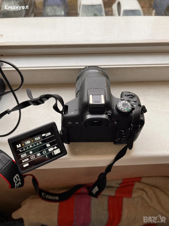 Фотоапарат Canon EOS 750D, снимка 1