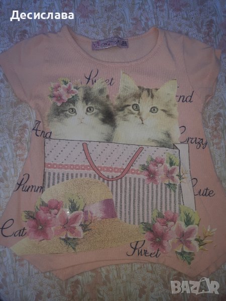 Красива тениска на котки, снимка 1