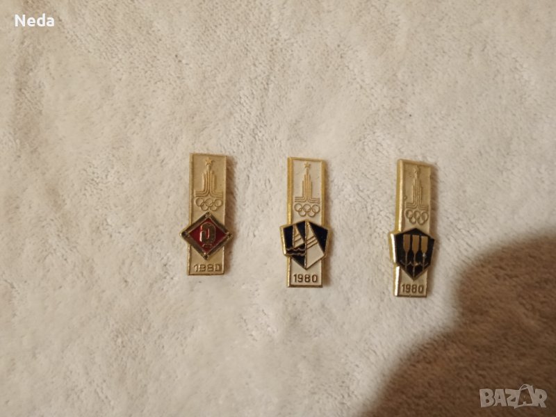 Значки Олимпийски игри Москва 80 , снимка 1