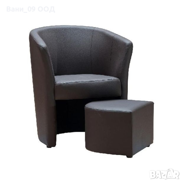 Релакс фотьойл с табуретка , снимка 1