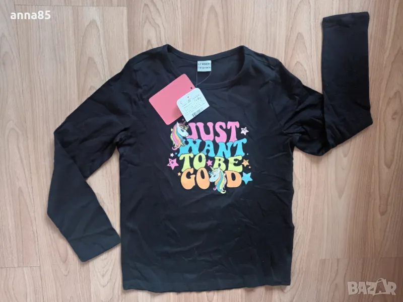 Нова блузка 122/128 см, снимка 1