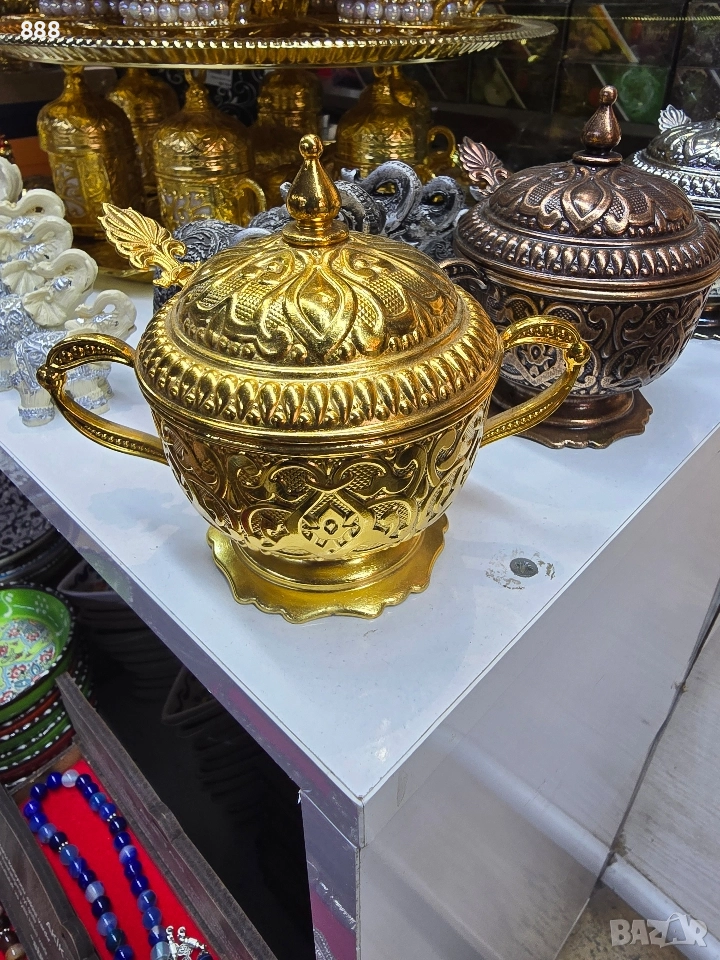 метални захарници и фигурки , снимка 1