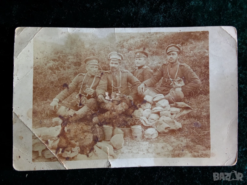 Продавам стара военна пощенска картичка,снимка., снимка 1