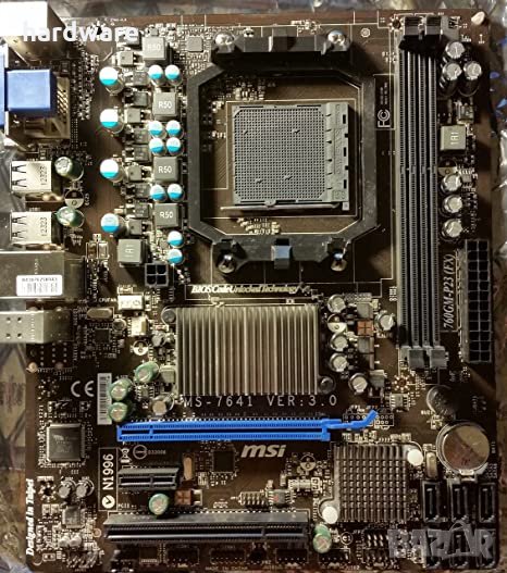 дънна платка motherboard msi 760gm-p23 fx socket сокет am3 +, снимка 1