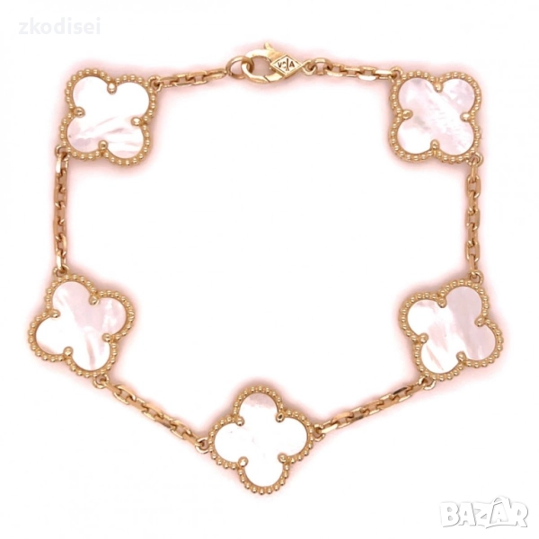 Златна дамска гривна Cleef 9,85гр. 19,0см. 14кр. проба:585 модел:33647-6, снимка 1