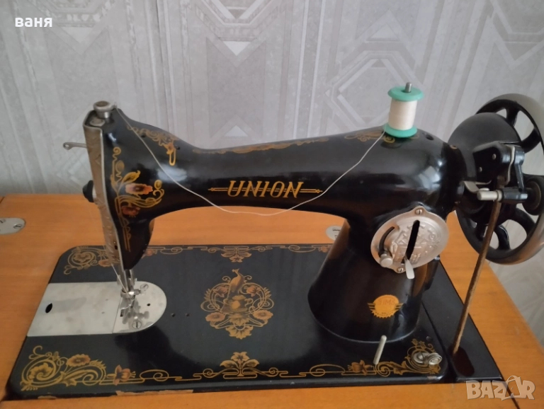 колекционерска шевна ръчна машина UNION, снимка 1