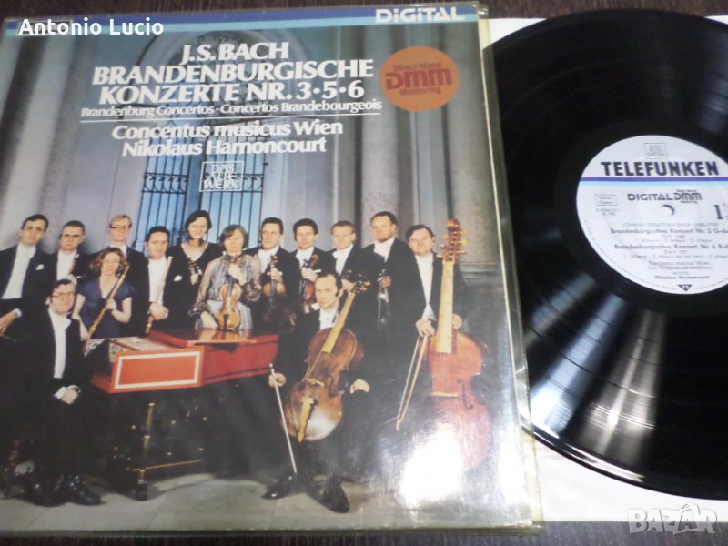 J.S.Bach - Brandenburgische konzerte n.3-5-6 , снимка 1