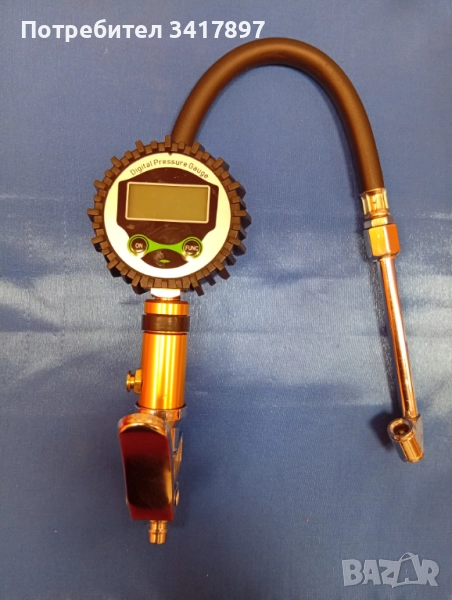 Дигитален Манометър за гуми, точен и практичен - нов , снимка 1