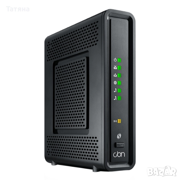 Кабелен модем Docsis 3.0 CBN CH6541E с вграден Wi-Fi двубандов рутер, снимка 1