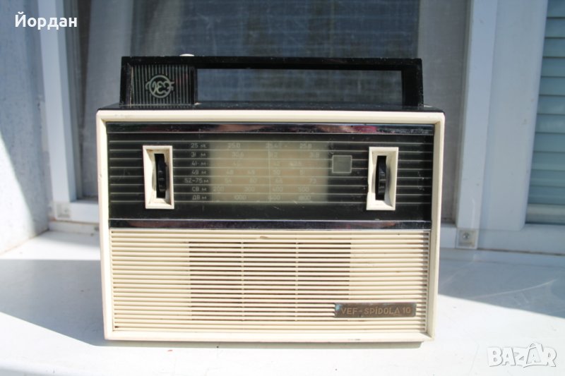 СССР транзистор ''VEF Spidolh 10'', снимка 1