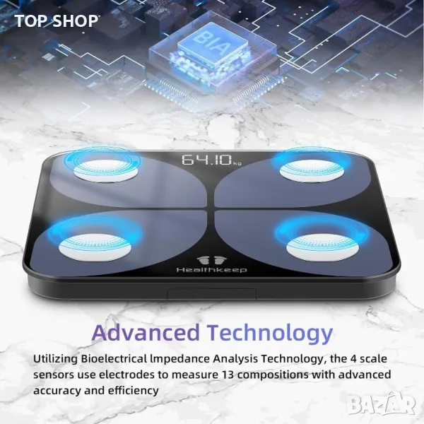 Висококачествена везна анализатор Healthkeep Т108, снимка 1