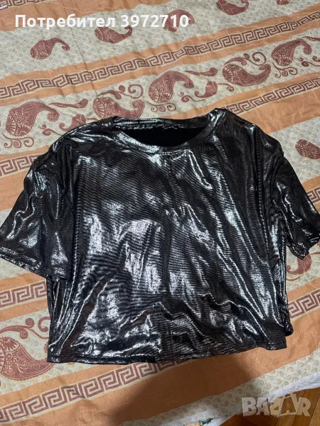 Металическа тениска, снимка 1