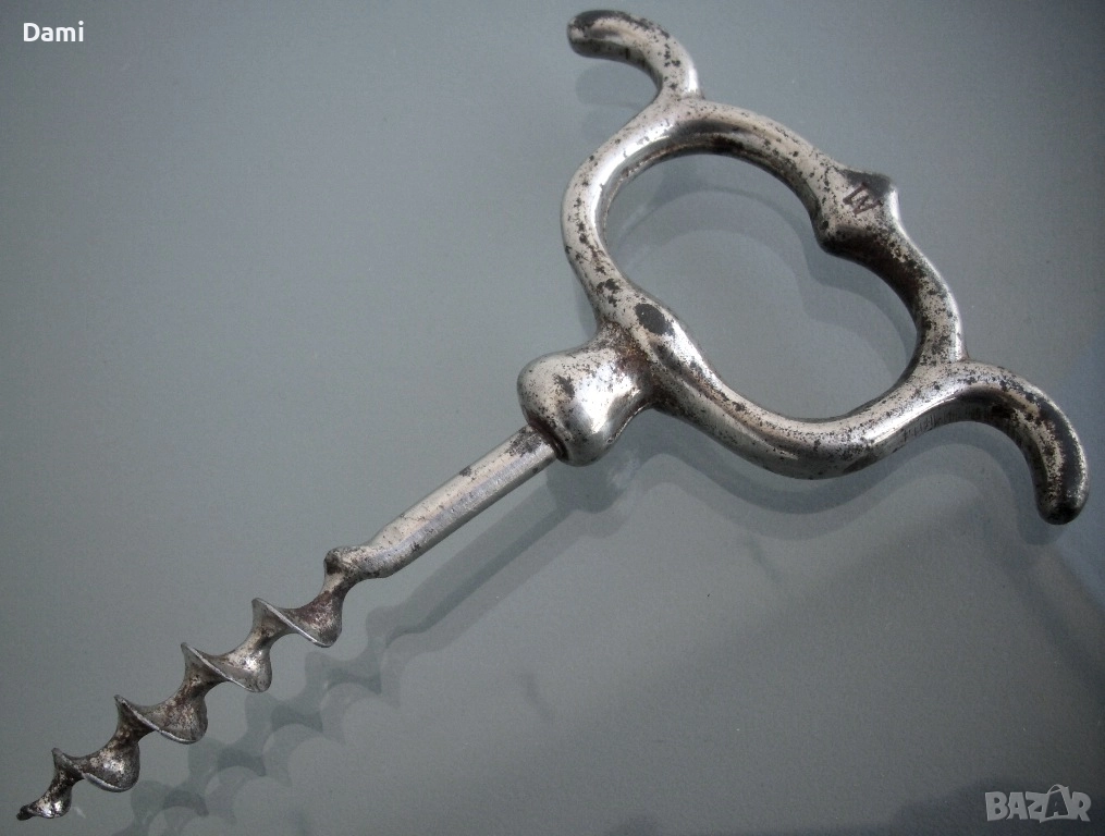 Старинен тирбушон Caspers Whiskey CW, снимка 1