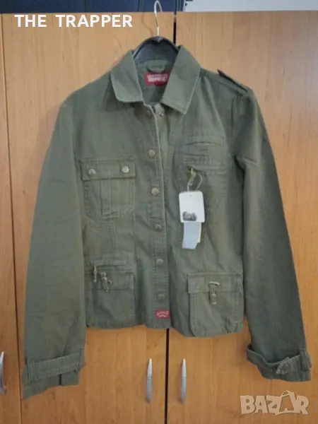 Дамско дънково яке, яке , снимка 1