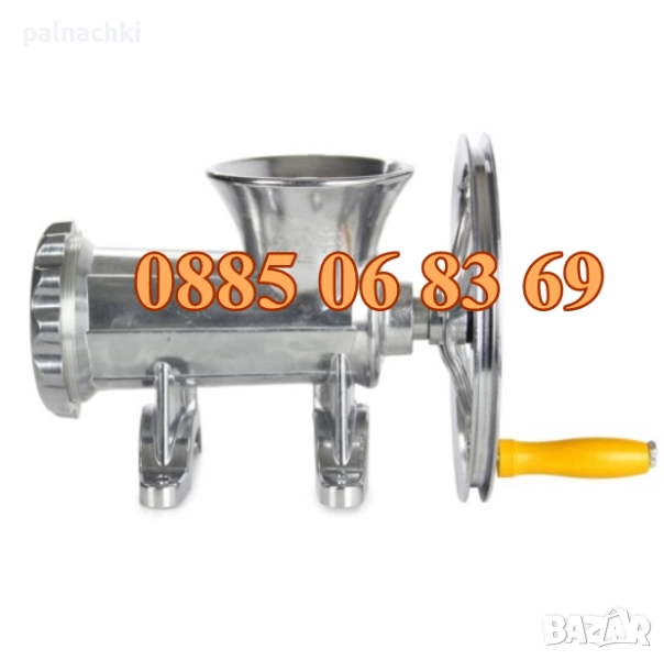 Алуминиева Месомелачка № 22, мелачка за месо 22-ри номер, снимка 1