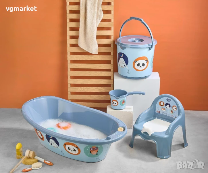 Бебешки комплект за баня, снимка 1