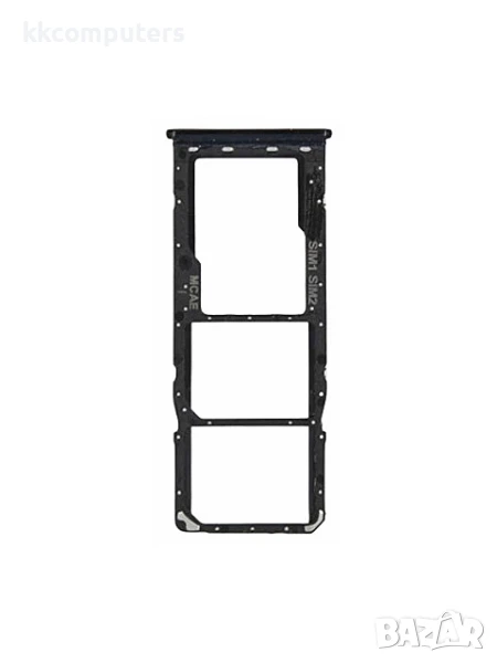 SIM-MicroSD държач Samsung Galaxy A70 (SM-A705) Цвят: Black, снимка 1